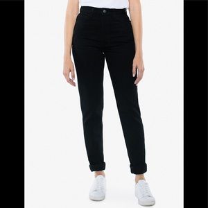 American Apparel High Waist Jeans Size 25